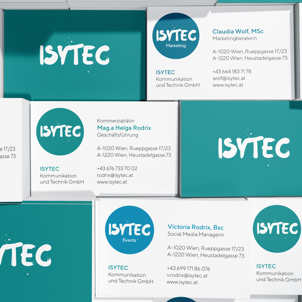 Isytec Visitenkarten